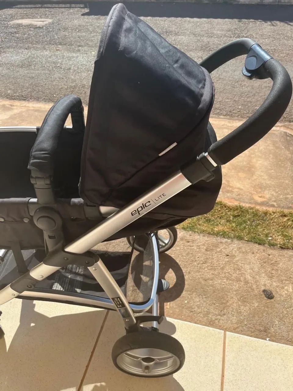 Carrinho de Bebê Infant - Preto - Foto 3