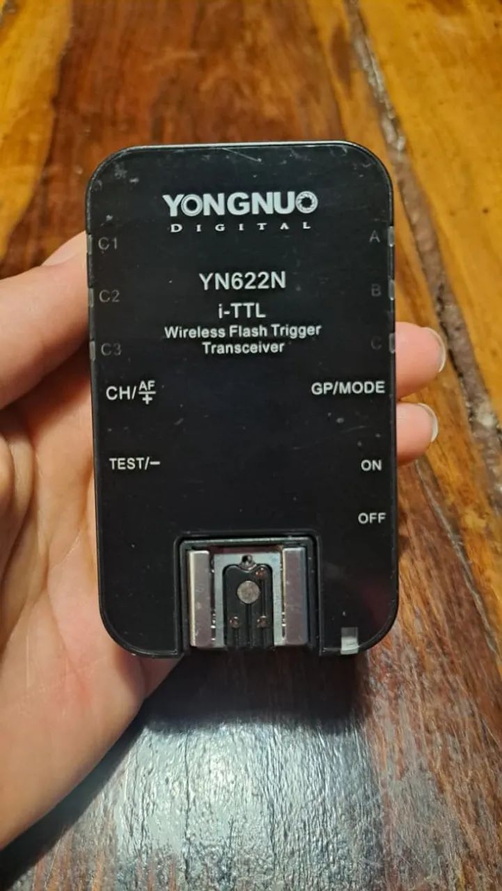 Rádio Flash Yongnuo YN622N - wireless flash trigger - Foto 2