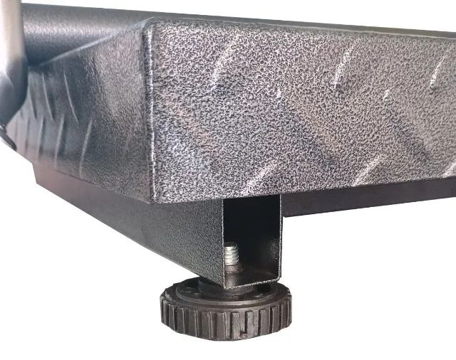 Balança Digital Coluna Plataforma 300kg Com Bateria - Foto 3