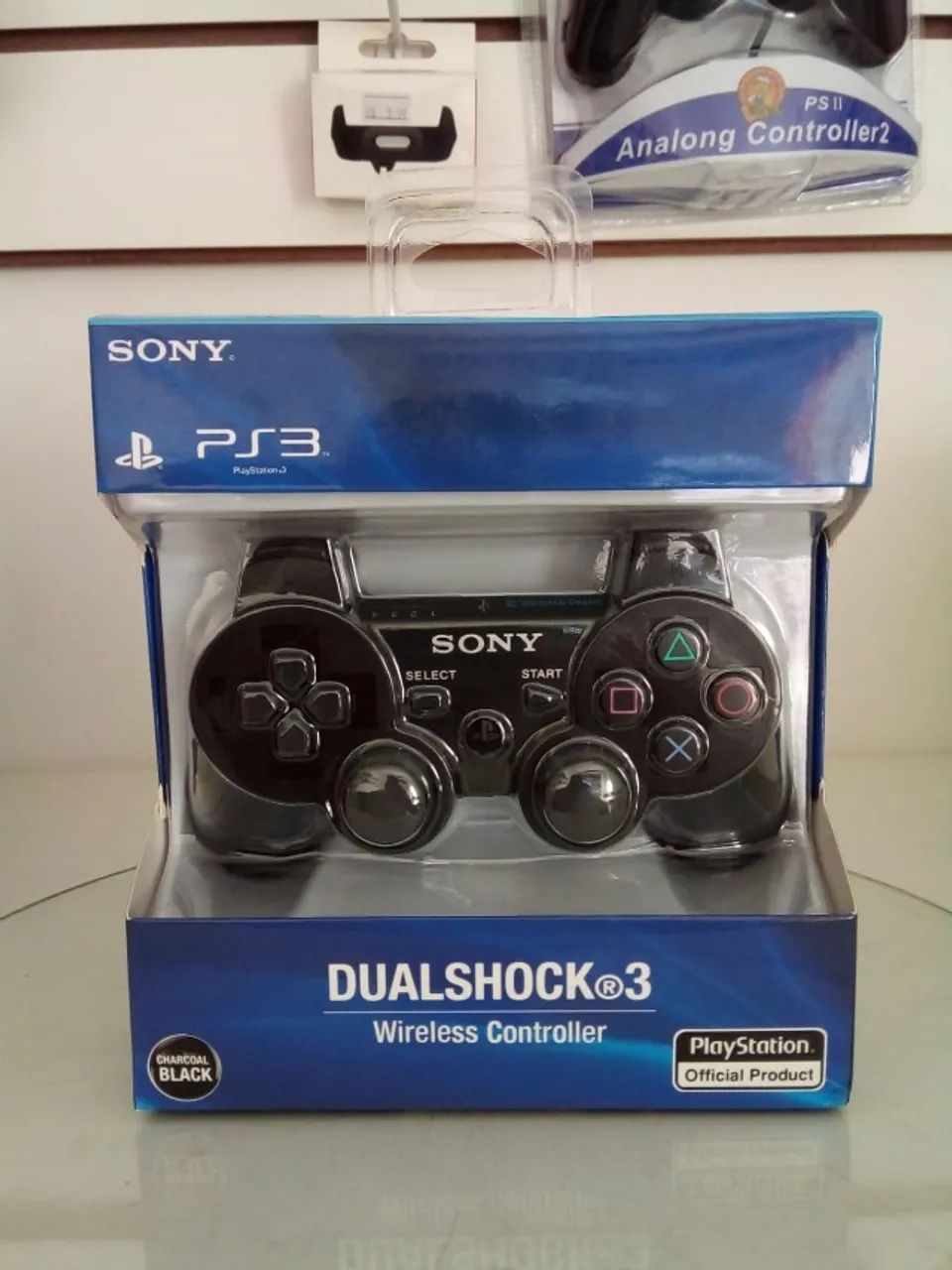 Controle Sony Ps3 Bluetooth + Cabo - Foto 2