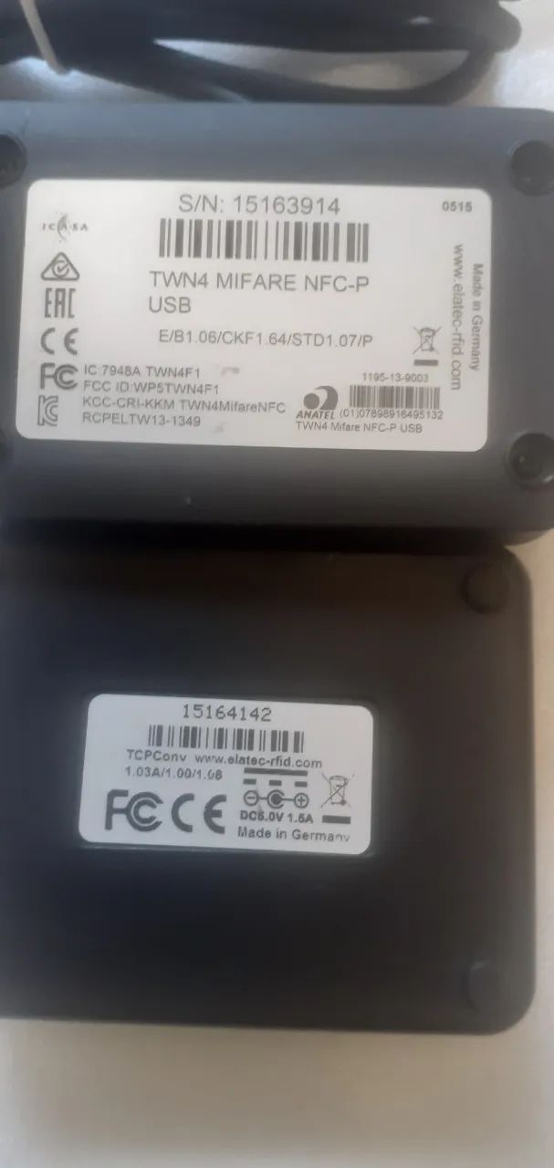 Leitor Elatec Twn4 Multitech  Nfc-p + Tcpconv - Foto 2