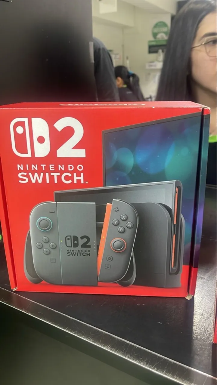 Nintendo Switch 2 Lacrado Nota fiscal