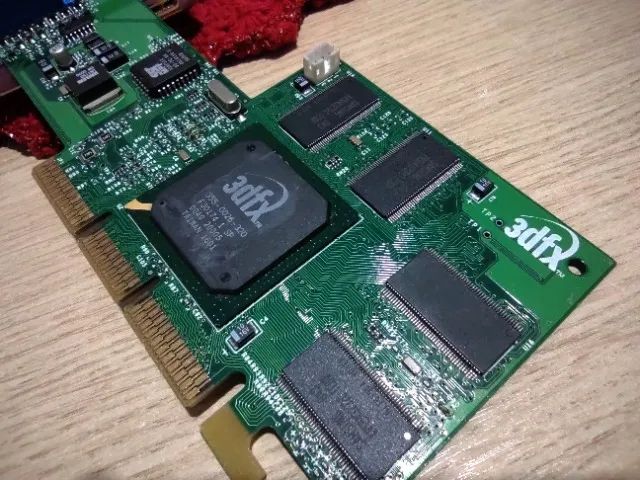 Placa de video 3DFX AGP antiga para coleção, epxosição, quadro, vitrine - Foto 2