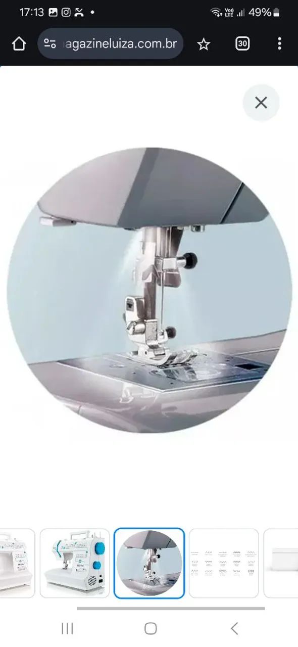 Máquina de Costura Elgin Genius Plus - Foto 4