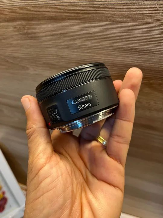 Lente Canon 50mm STM