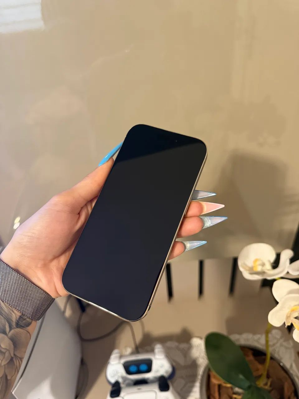 iPhone 16 Pro 256gb Titânio Natural  - Foto 5