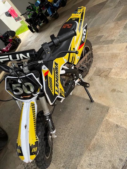 Mini Moto Cross Lamimha 49cc - Foto 4
