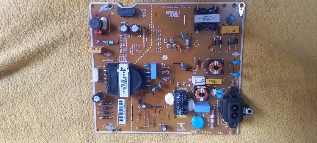Placa Fonte Para Tv 43lj5500 Eax67486801(1.0) Lgp43dj-17f1 (Usado) - Foto 4