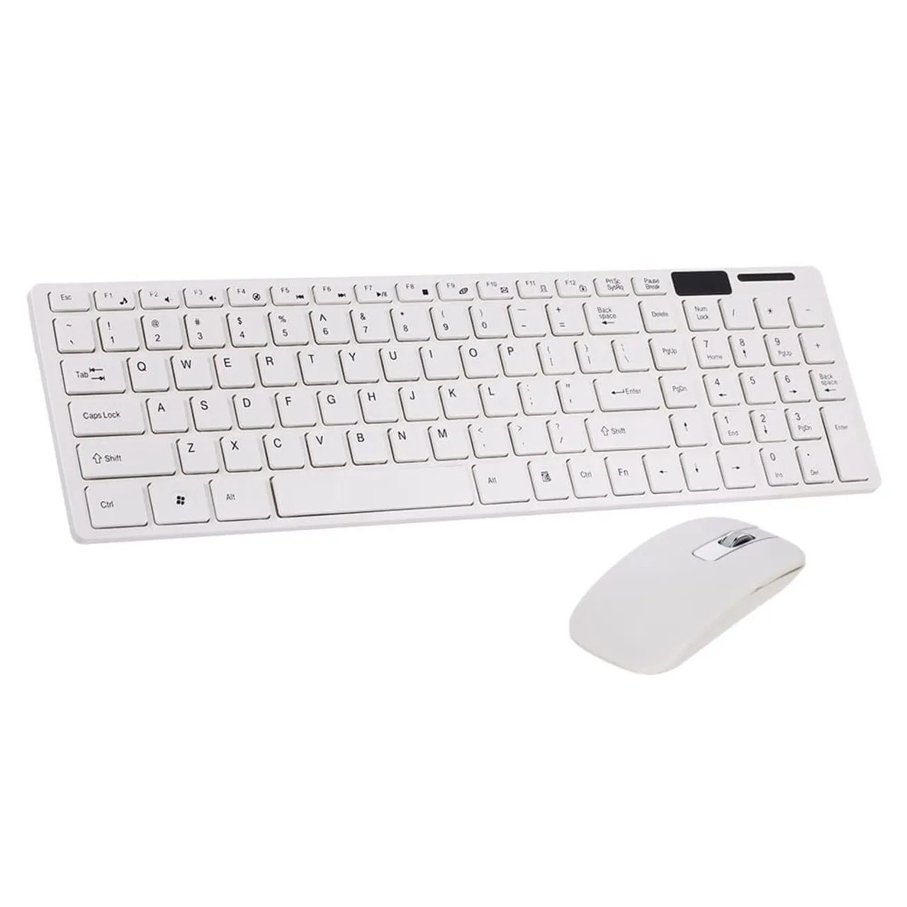 Teclado e mouse sem fio modelo slim elegância pro seu espaço - Foto 2