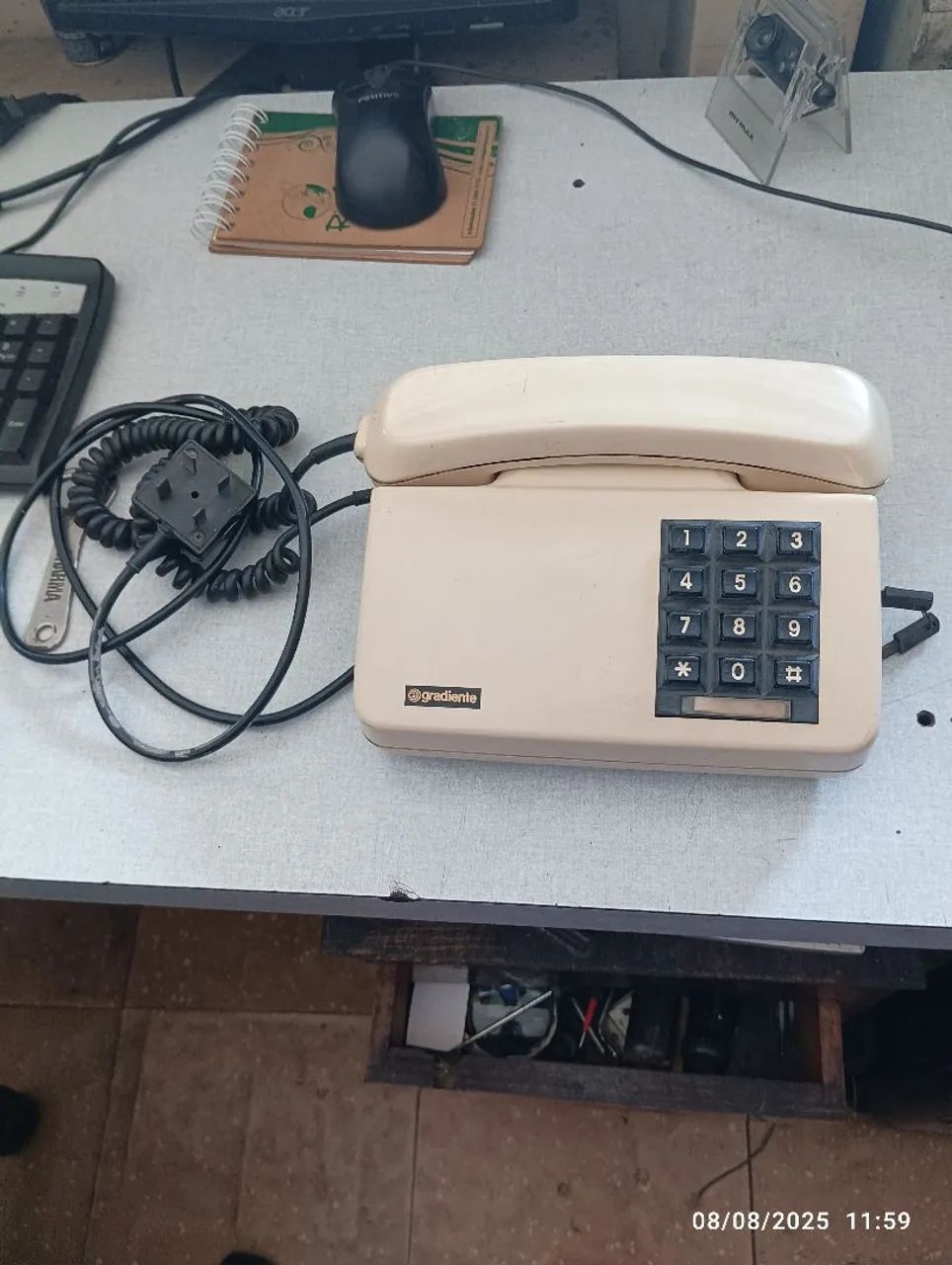 Telefone Fixo com Teclado - Foto 2