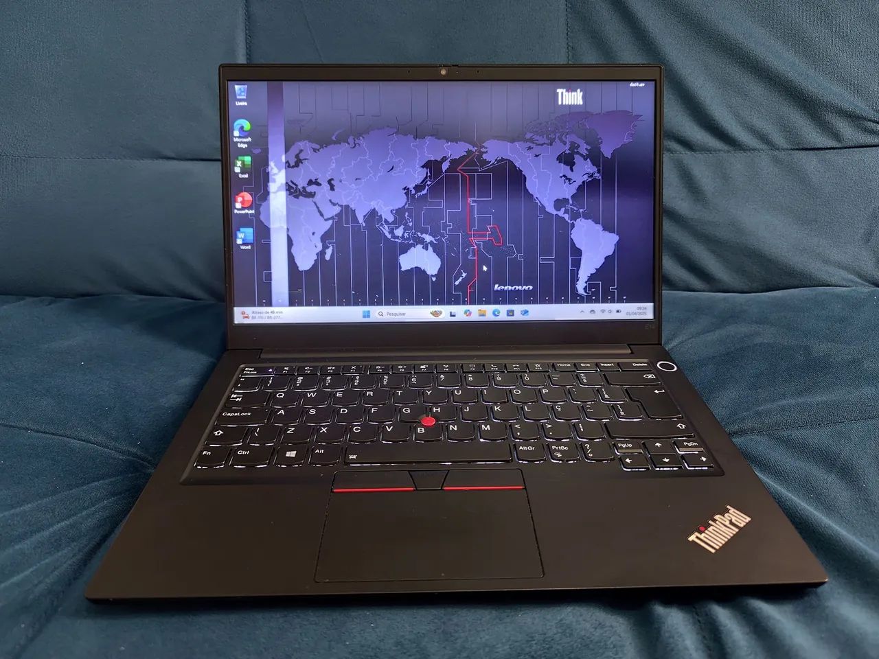 Notebook Lenovo ThinkPad. I3. 11° Geração. 8 GB. SSD 512.