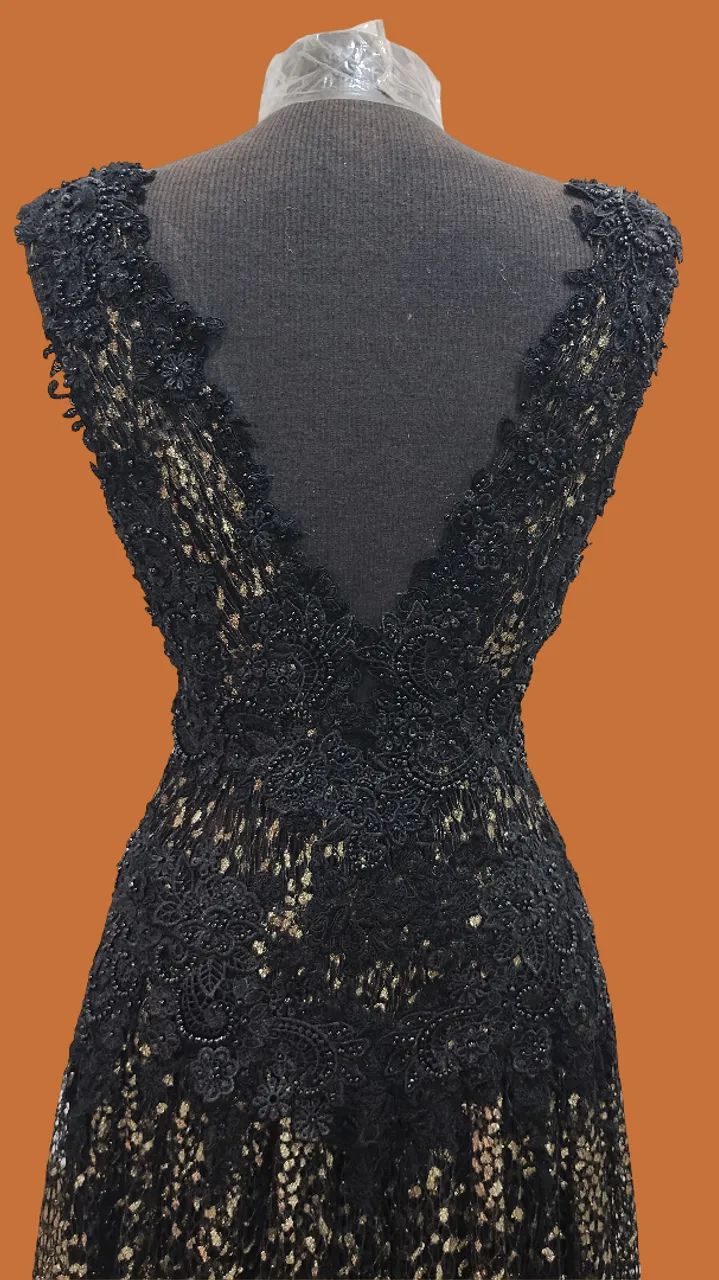 Vestido em renda e tela  - Foto 3