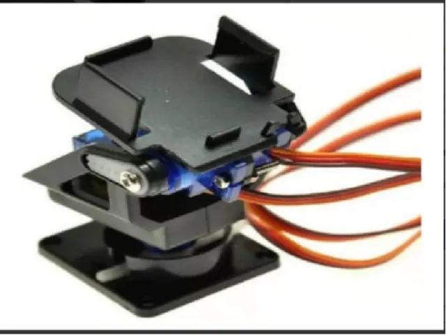 Suporte Pan Tilt Para Arduino Para 2 Servos Sg90 - Foto 3