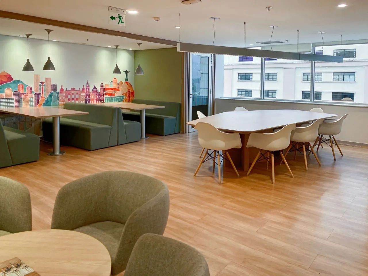 Associações de coworking flexíveis em Bolsa de Valores