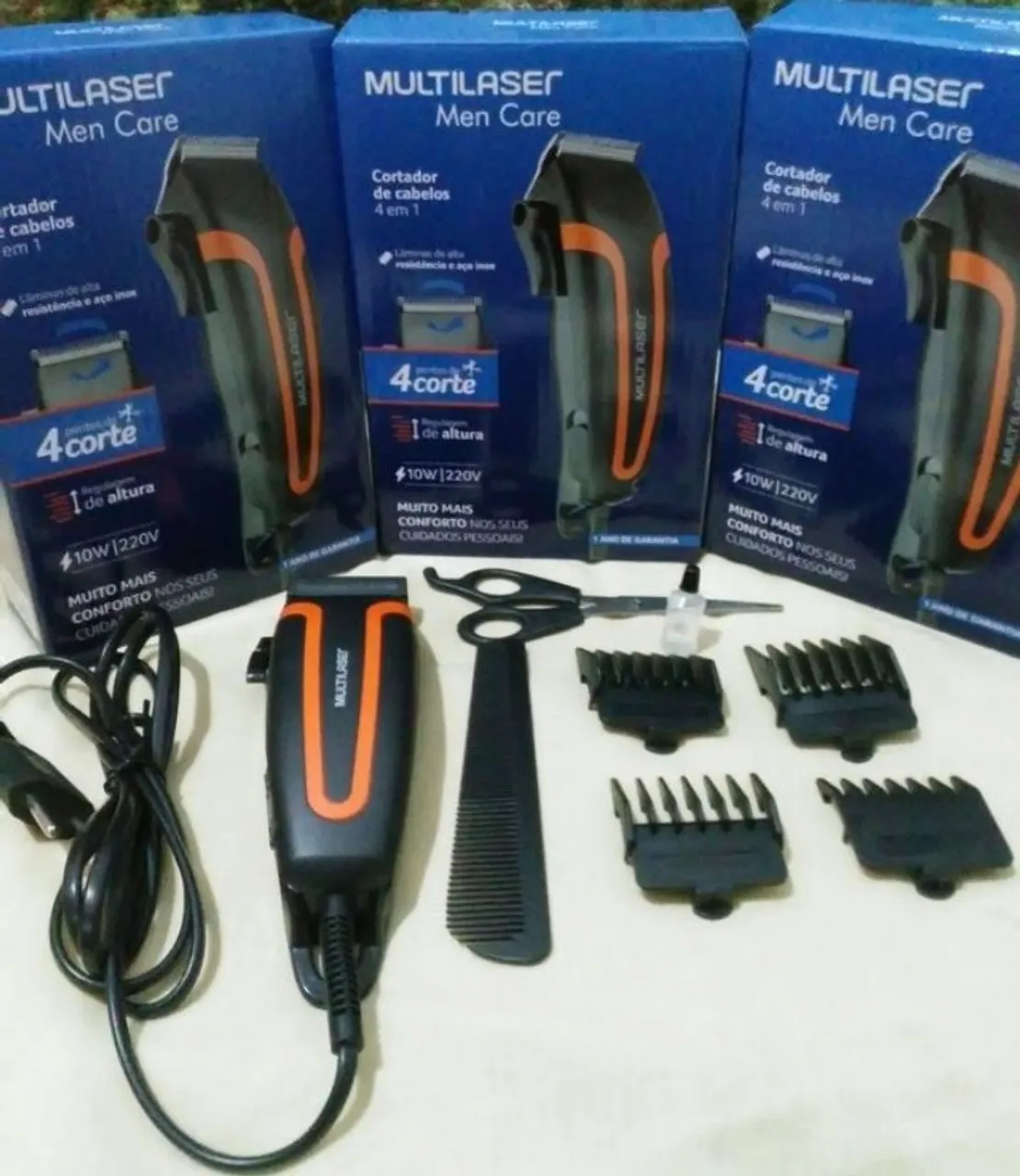 Máquinas Para Cortar Cabelo Multilaser / Ideal Para Uso Doméstico