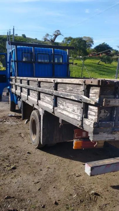 Caminhão M. BENZ/ L 608 D AZUL - Foto 3