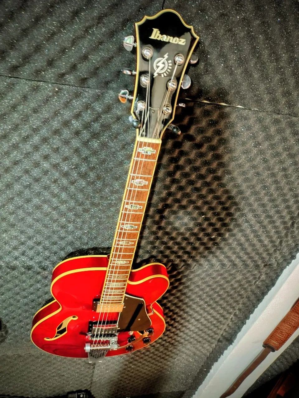 Ibandez AFS75T フルアコギター ibanez artcore afs75t-trs guitarra acústica | TeclaCenter Instrum