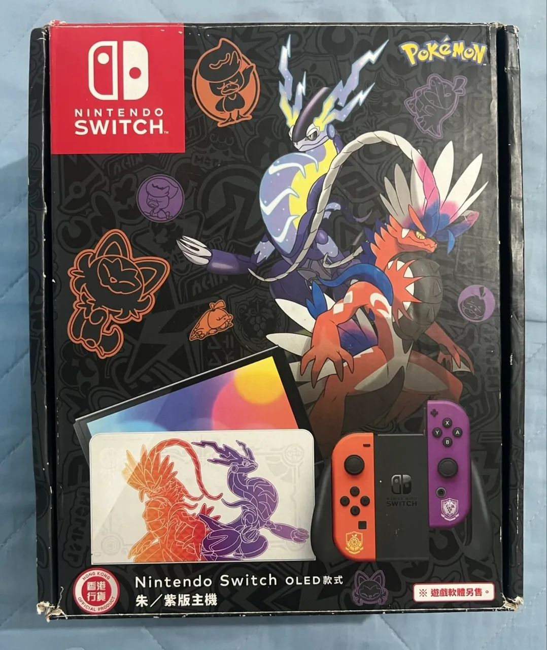 Nintendo Switch Oled desbloqueado 256GB 
