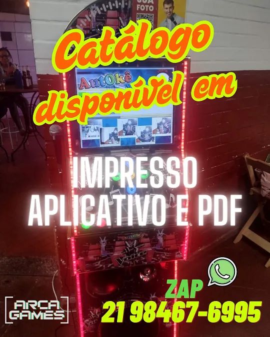 Videokê karaokê e máquina de músicas. (Aluguel : R$150,00 + Frete) - Foto 3