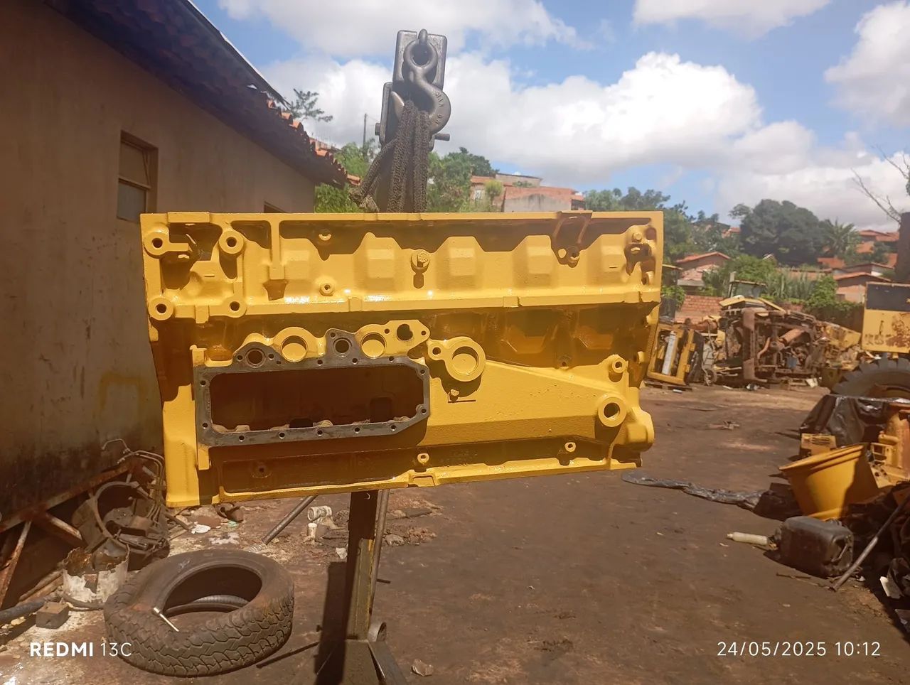 Bloco do motor 3126 CAT 938G - Foto 3