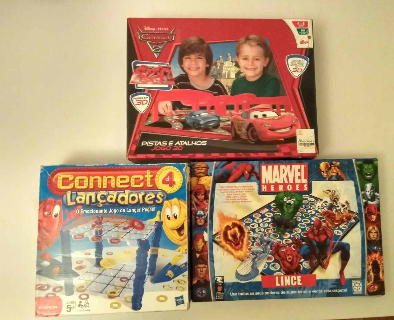 Lote 3 Brinquedos Educativos Seminovos 