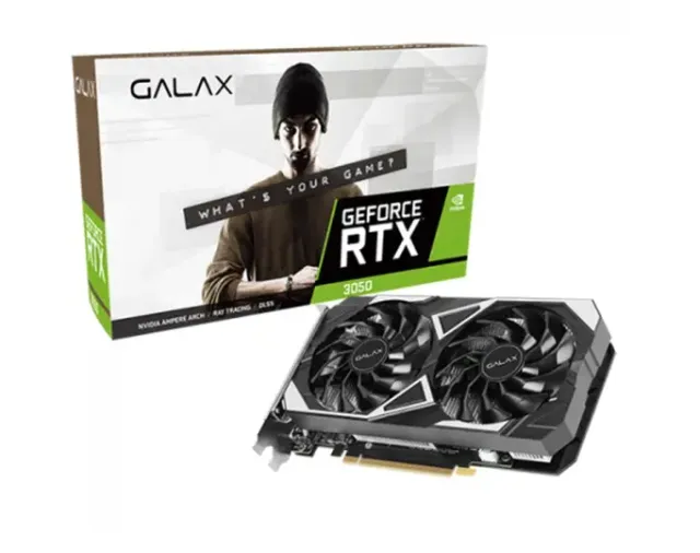 Vendo Placa de video Galax GeForce RTX 3050 8GB EX 1-Click OC