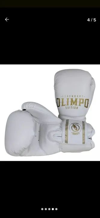 Luva Olimpo muay thai boxe kickboxing - Foto 4