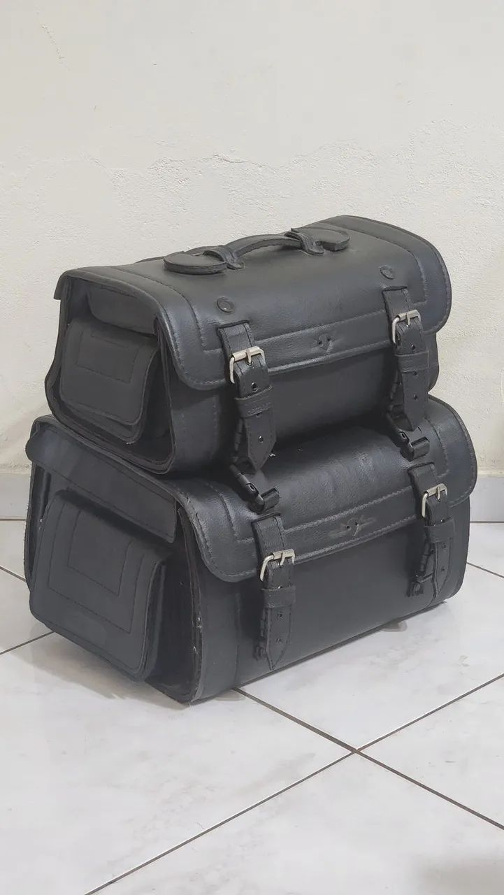 Alforges Sissy Bag Mala Traseira Double 75l - Liso - Foto 2