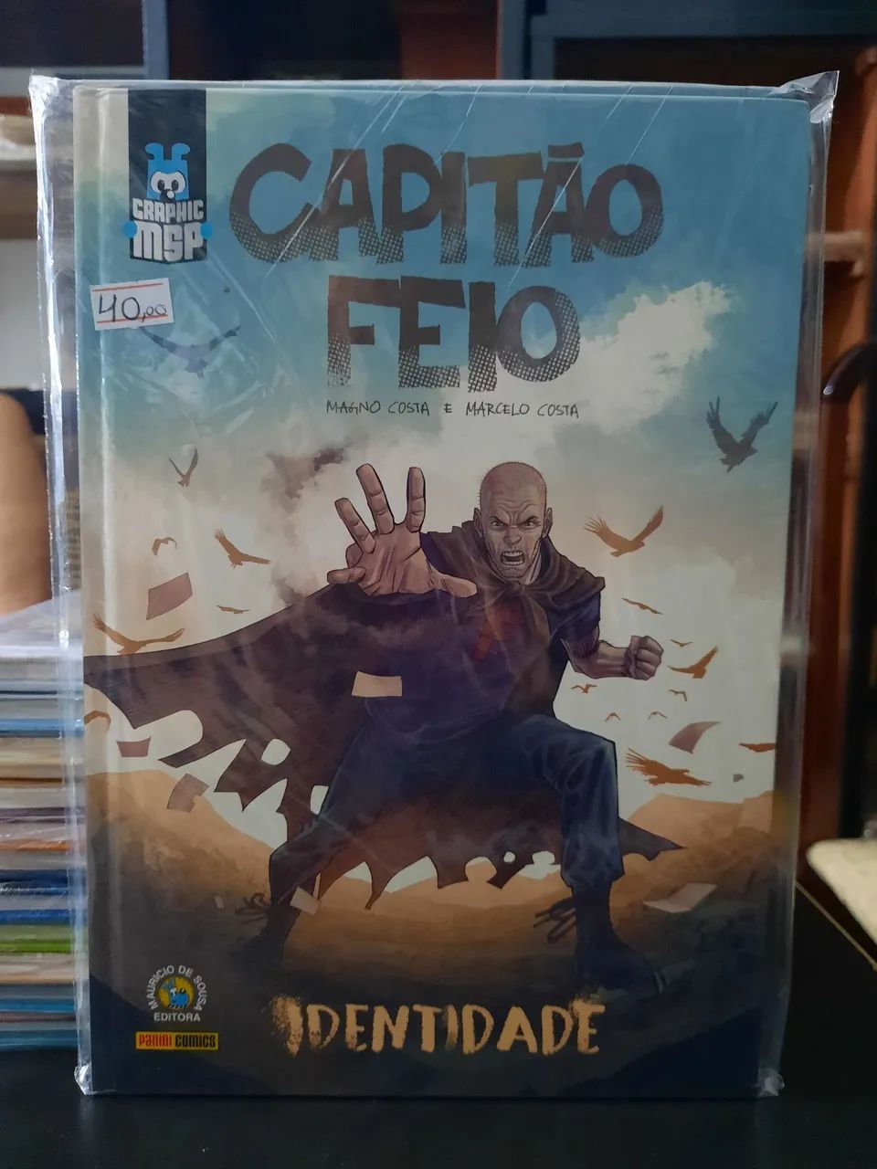 CAPITÃO FEIO-IDENTIDADE editora panini comics graphic msp(Maurício de Sousa)