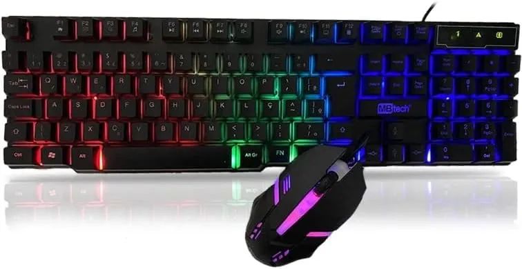 Mouse Gamer e Teclado  - Foto 3