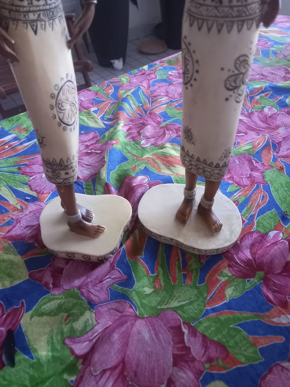 Par de estatuetas decorativas