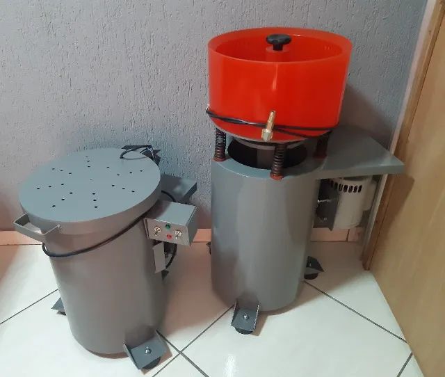 Vibrador Redondo 08L ou 12L Cuba P.U. Removível - Foto 3