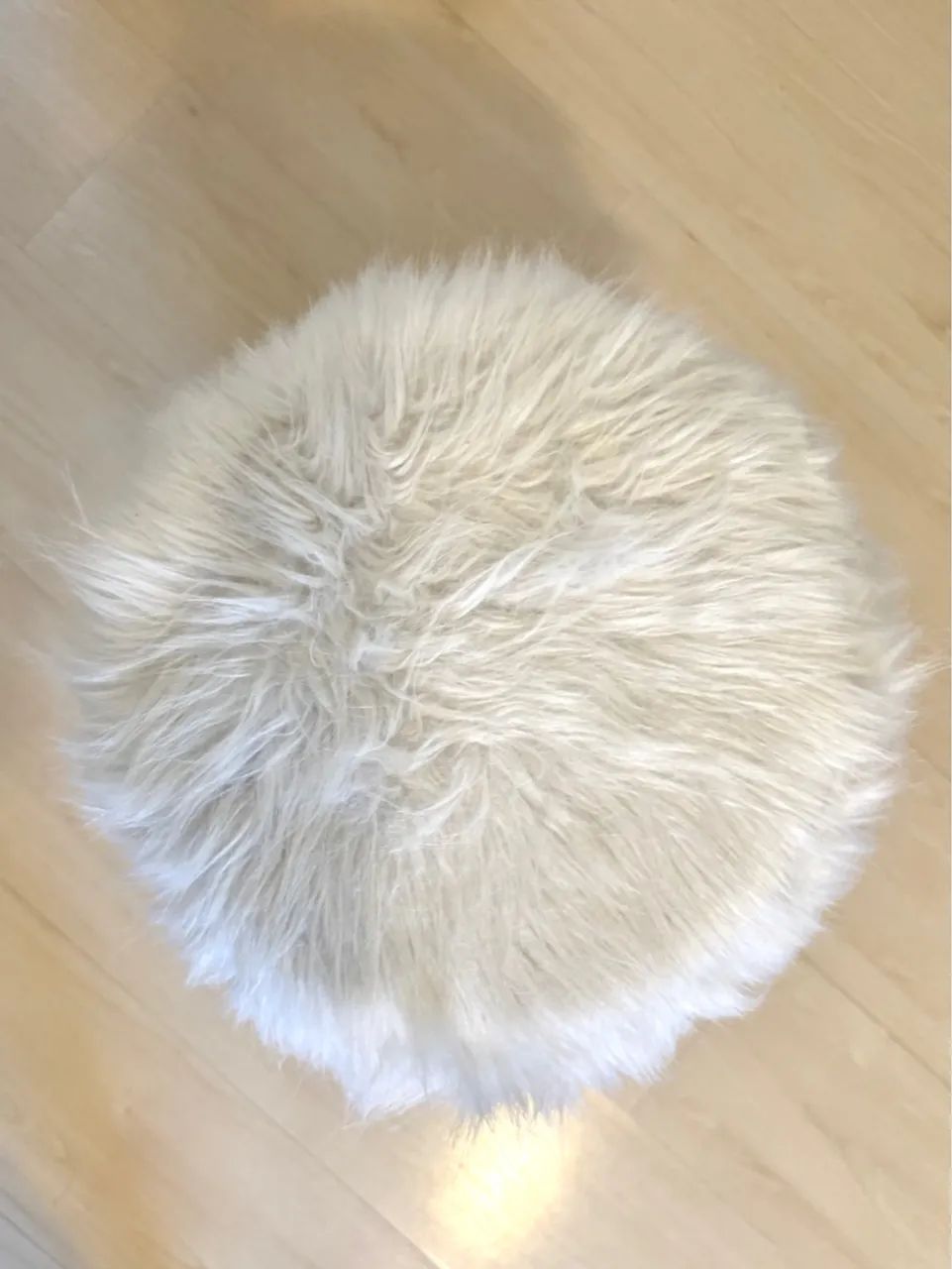 Banqueta Pelúcia Branca Moderna64739861246338123