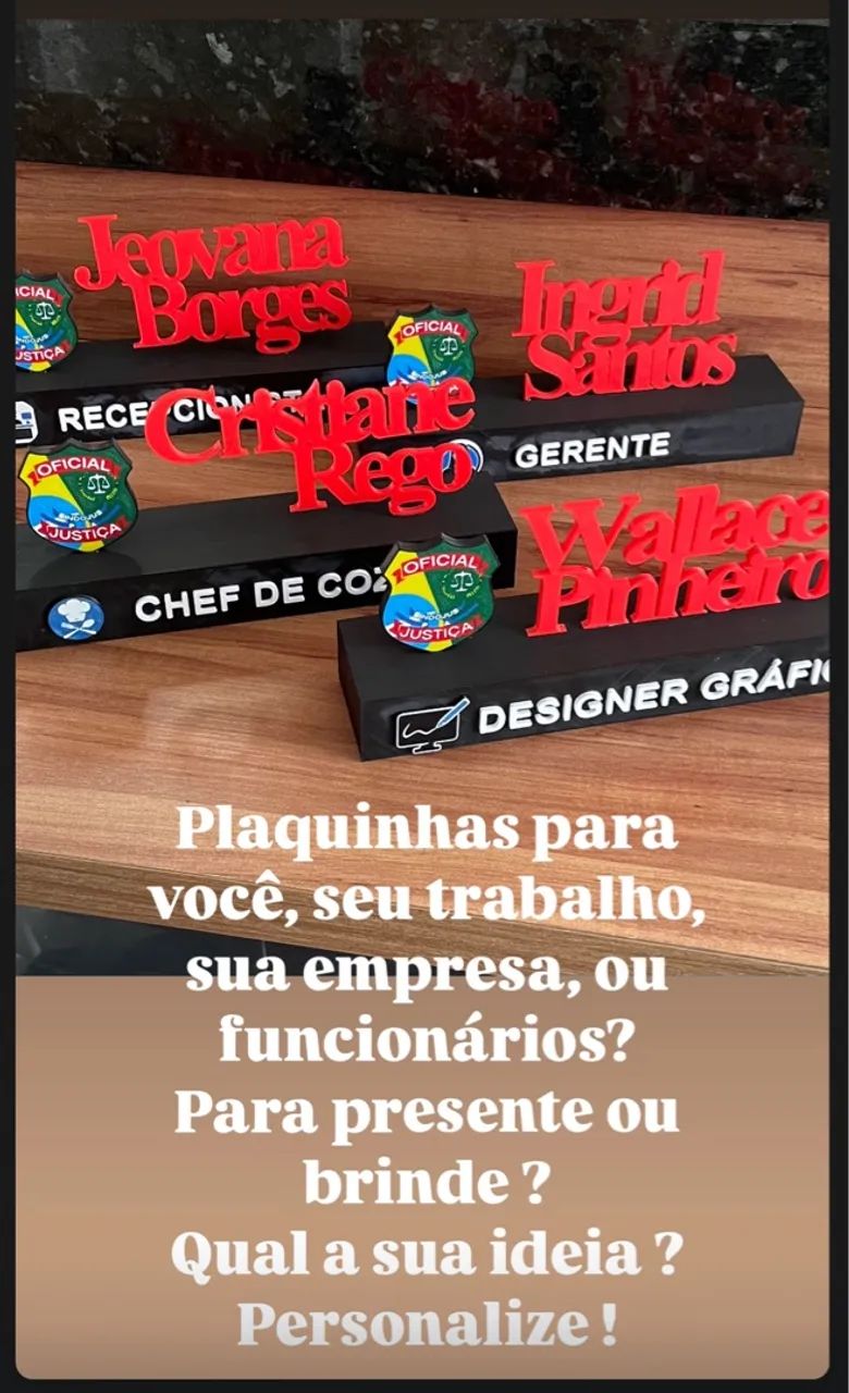 Decoração, utilidades e muitos objetos impressos em 3D - Foto 4