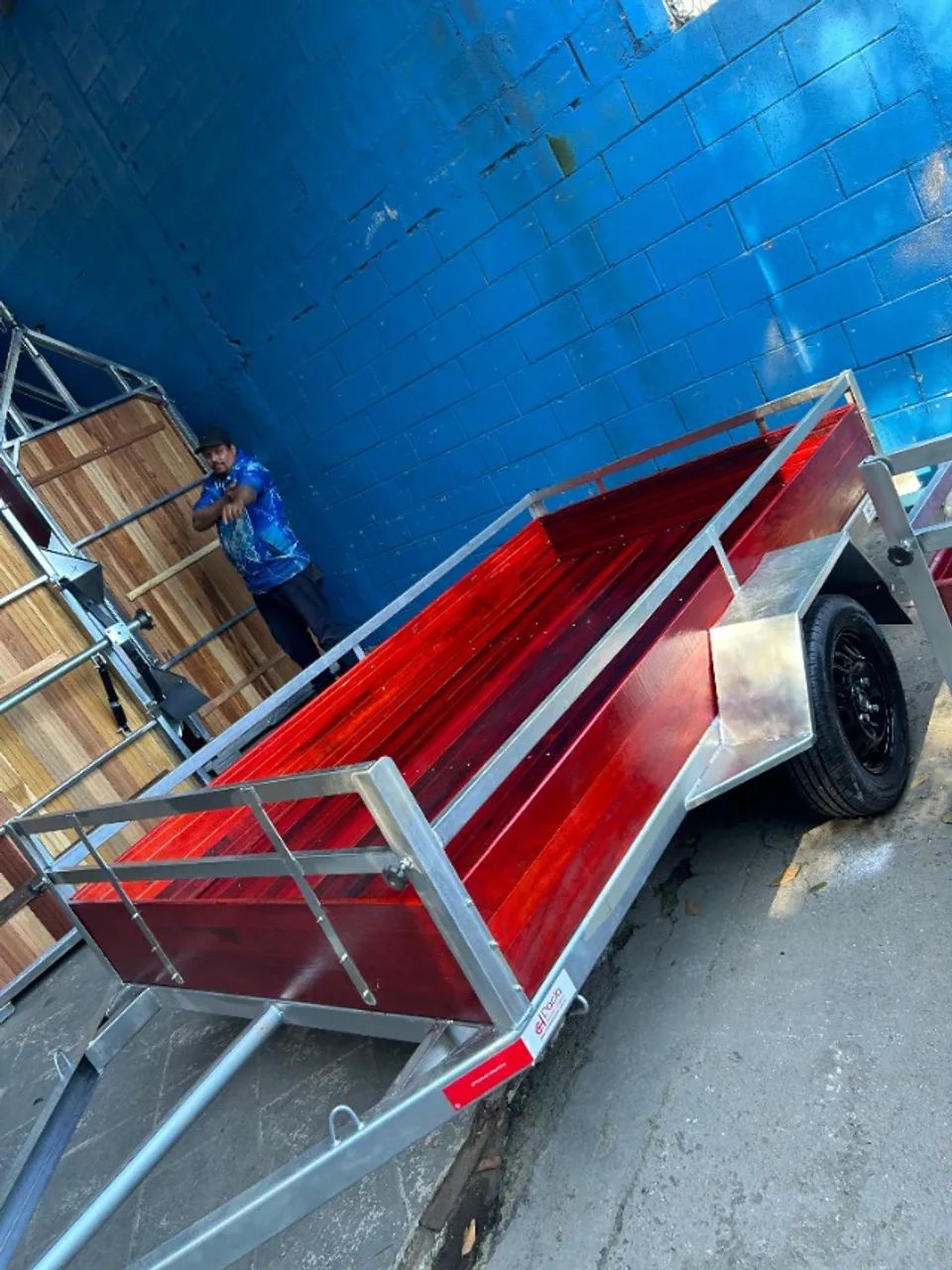 CARRETINHA FAZENDINHA GRANDE COM BAU