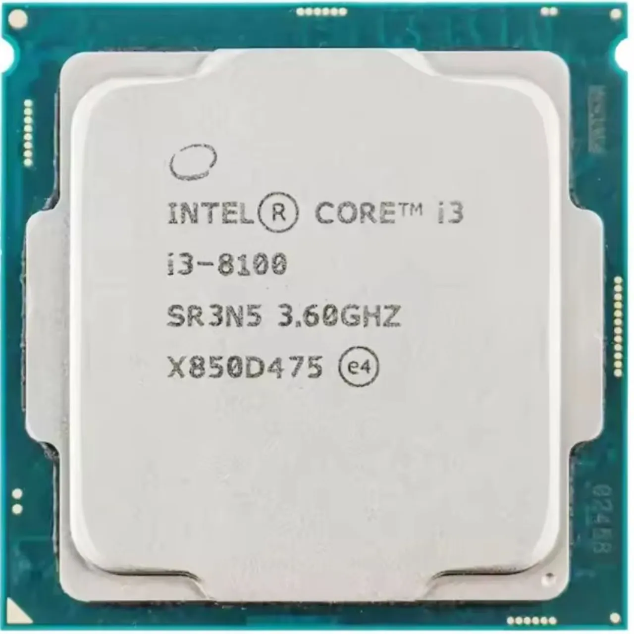 Processador Intel Core i3-8100
