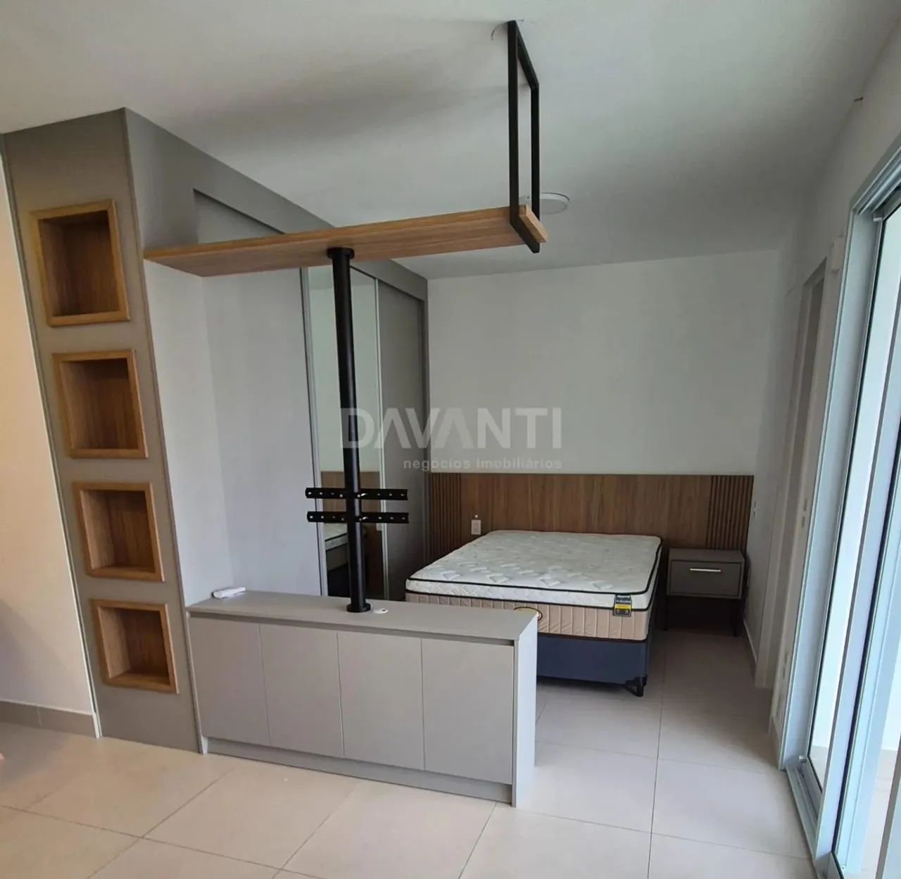 Studio para locação na Vila Itapura/Guanabara na Davanti Imóveis
