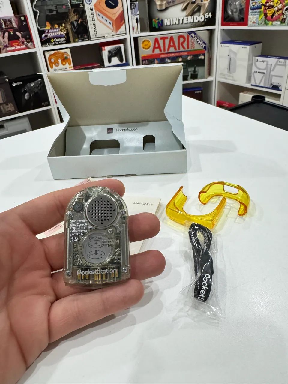 Vendo Pocketstation Ps1 Sony Crystal Original com case  - Foto 5