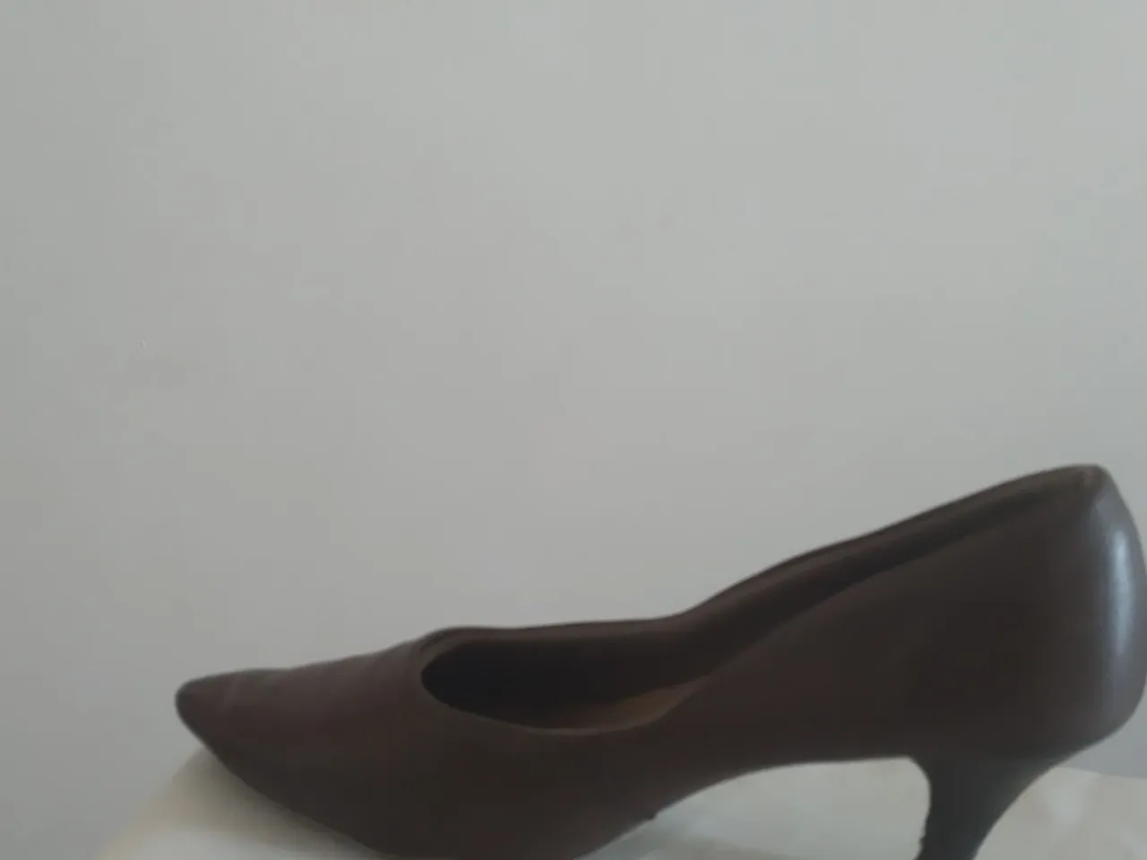 Sapato scarpin marrom