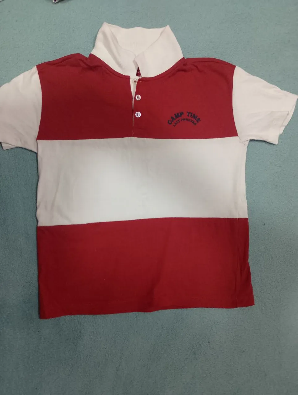 Camiseta Polo Camp Time Infantil