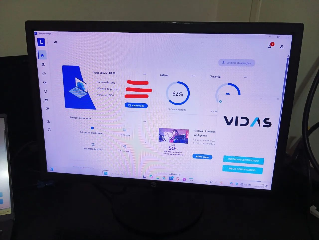 Monitor 19" widescreen