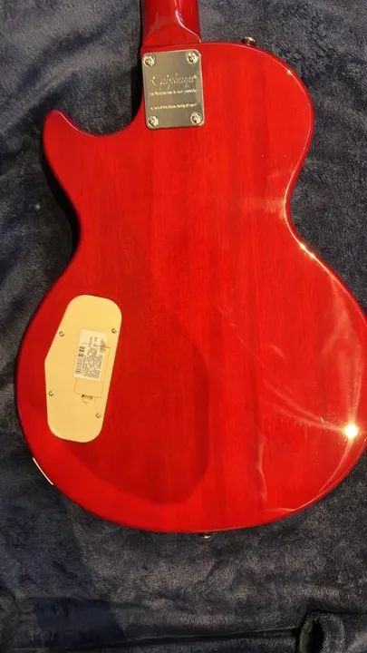 ギター Epiphone Les Paul Special Guitarra Epiphone Les Paul Special Slash AFD Signature Amber