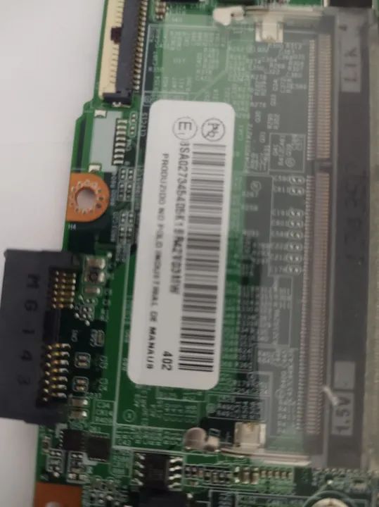 Placa Mãe Notebook Lenovo  com defeito  - Foto 3