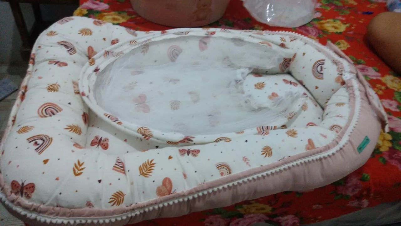 Berço portátil com mosquiteiro - Foto 4