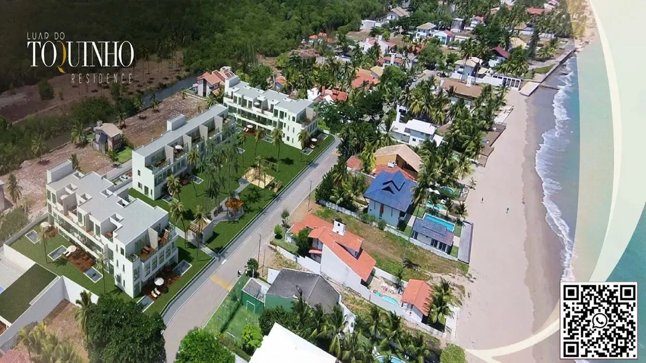TOQUINHO - Apartamento com 179 m² sendo 4 quartos