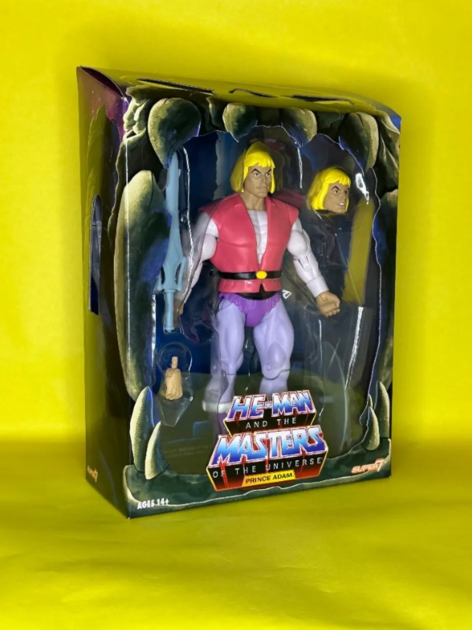 Príncipe Adam MOTU Boneco Super 7