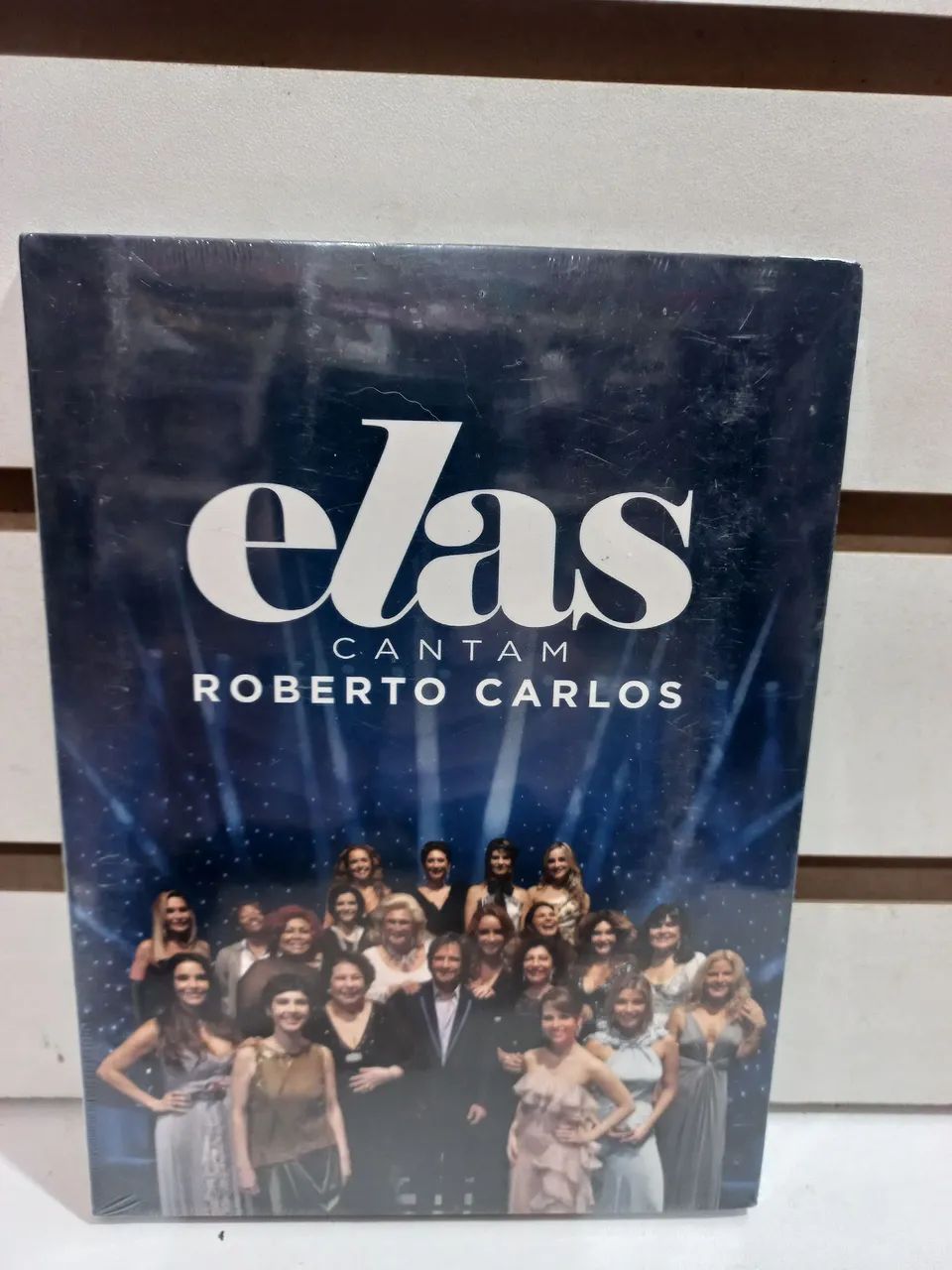 Dvd ELAS cantam ROBERTO Carlos lacrado 
