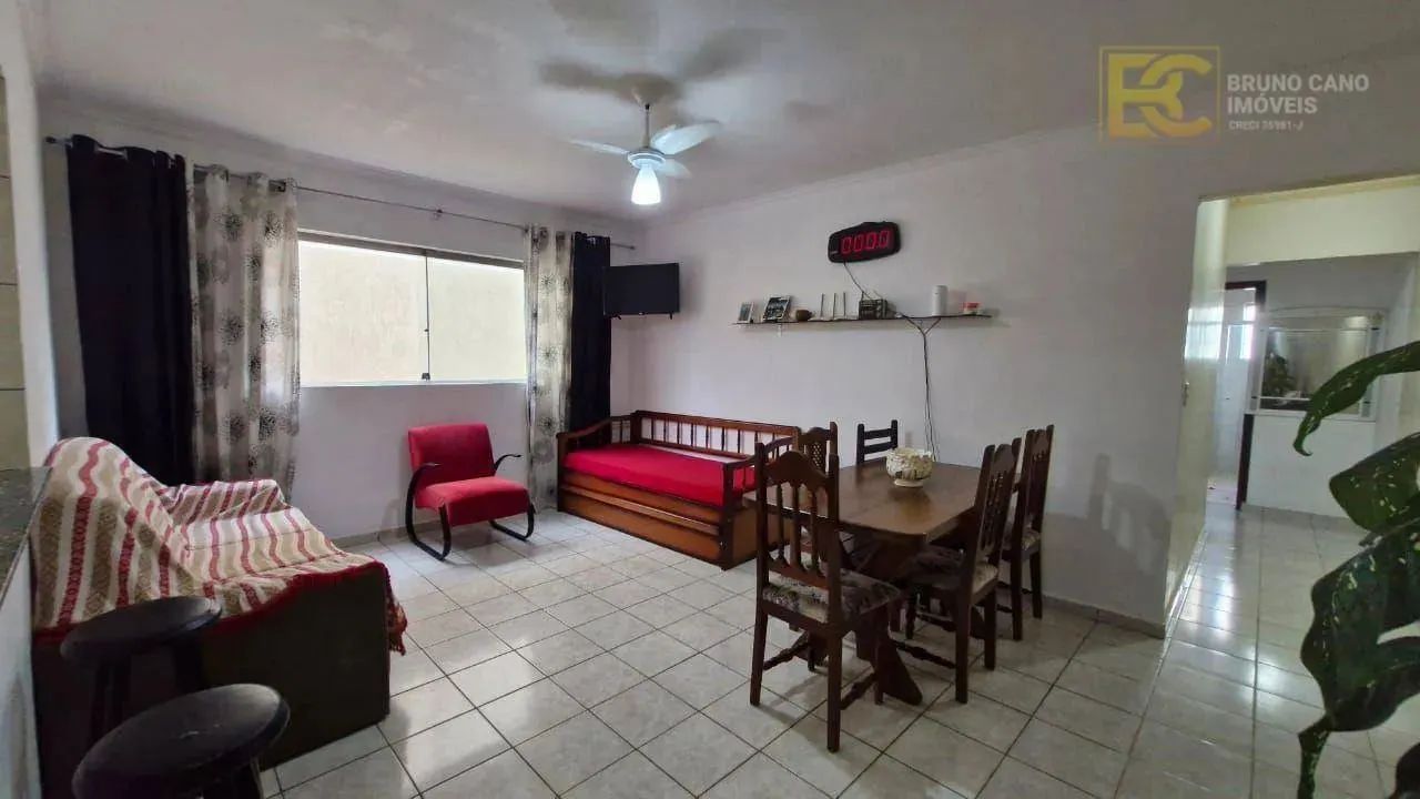Apartamento a 10 metros da praia com 2 dormitórios para alugar - Belmira Novaes - Peruibe  - Foto 2