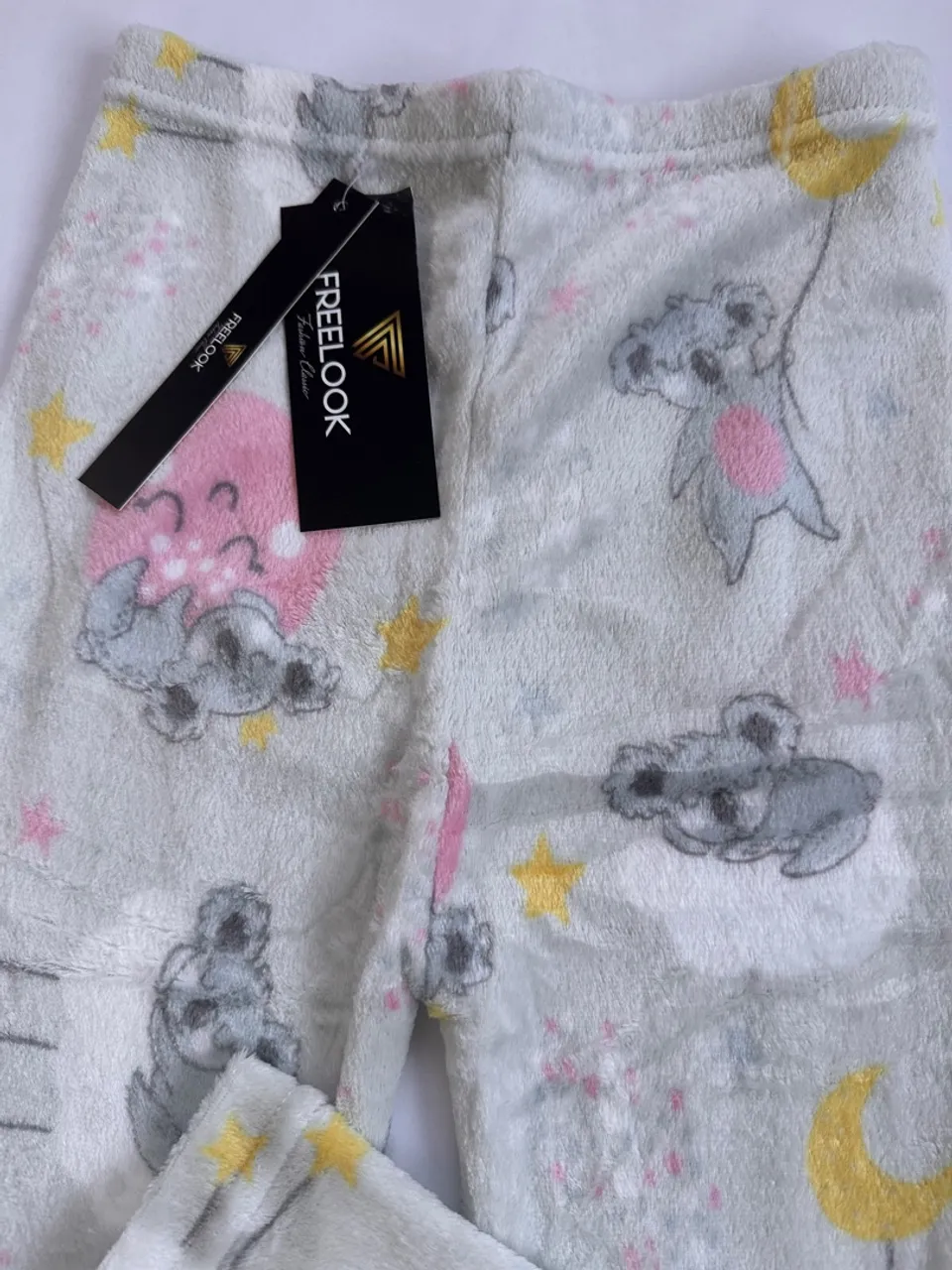 Calça de Pelúcia com Estampas! R$40,00 cada