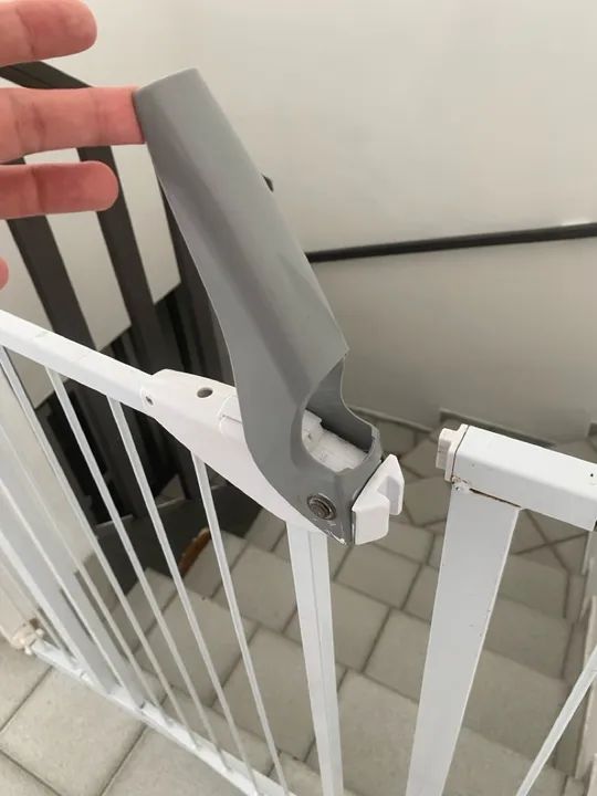 Portão Grade de Segurança para Escada com extensores laterais. - Foto 3